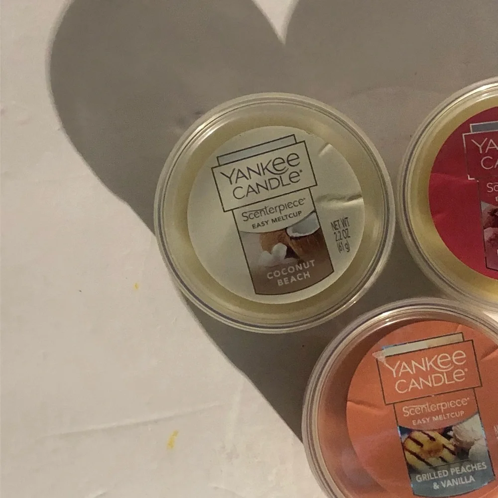 3 Yankee Candle Scenterpiece Easy MeltCup